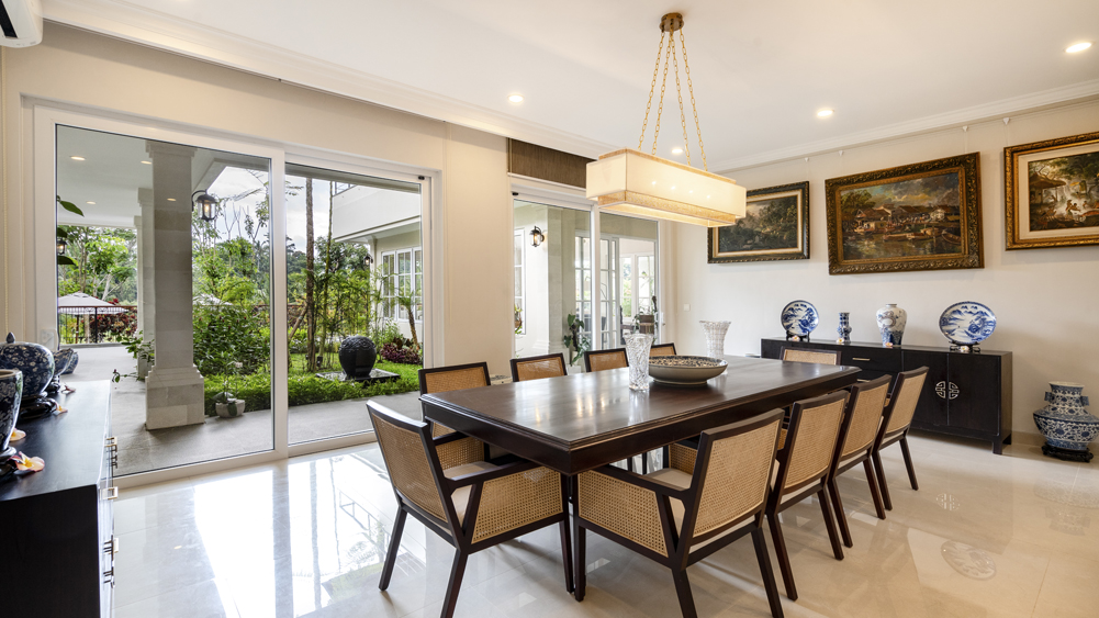 Pala Ubud - Villa Sanghyang - Spacius dining area